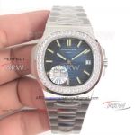 Perfect Replica Best Patek Philippe Nautilus 5711 Replica Diamond Bezel Watch